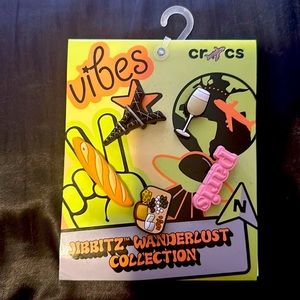 Paris Themed Jibbitz for Crocs